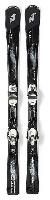 Ліжі гірські комплект Nordica SENTRA 2+TLT 10 FDT 160см Black/grey (7151+7021DB), укр, укр