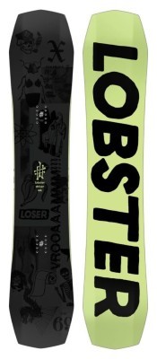 Сноуборд Lobster DRIVER WIDEO 156 Black/light green (10.20.DRITBT) O