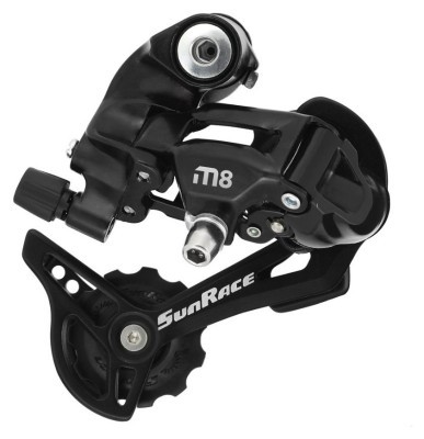 Переключатель задн. SUN RACE M83 8/9-k 1x (11-40T) средняя кавычка
