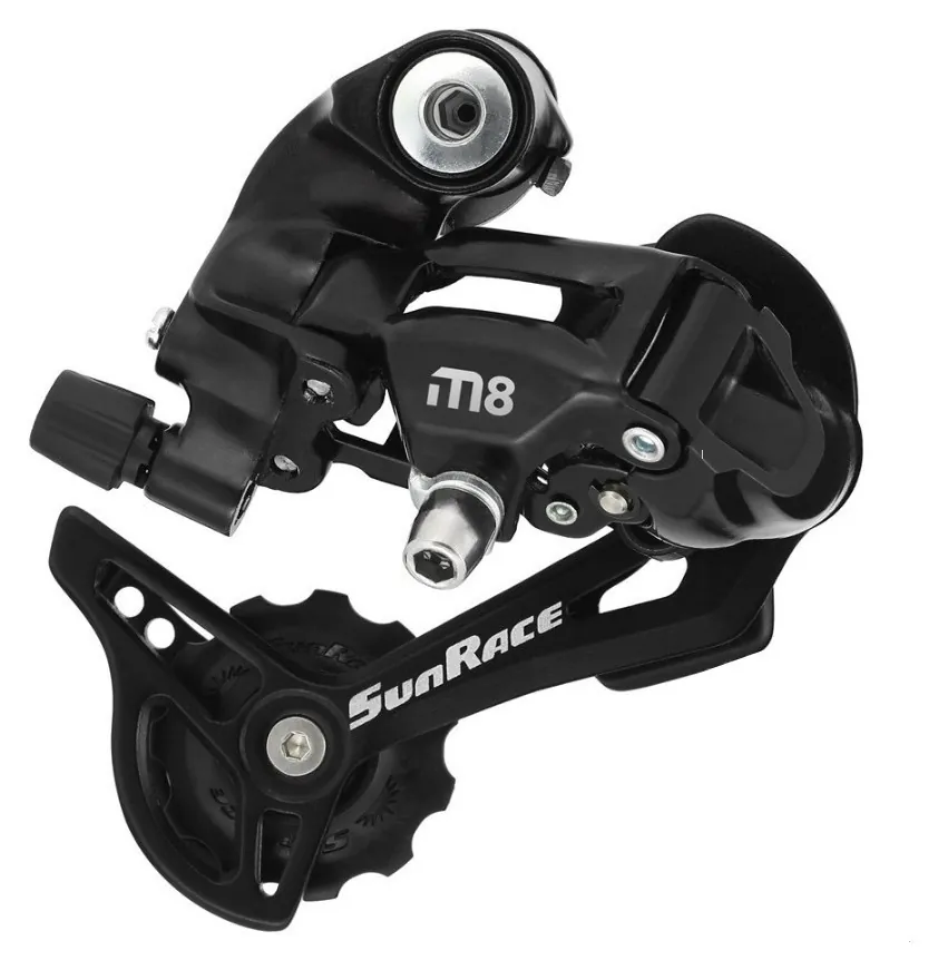 Перемикач задн. SUN RACE M83 8/9-k 1x (11-40T) середня лапка (DERB-34-67)
