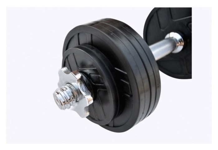 Скамейка Black Rock + Стойки Black Rock + Набор металлических резиновых дисков 120 кг.