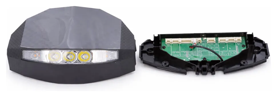 Дисплей приладової панелі у зборі (тип B) для самоката KuKirin G2 (ECO_43056)