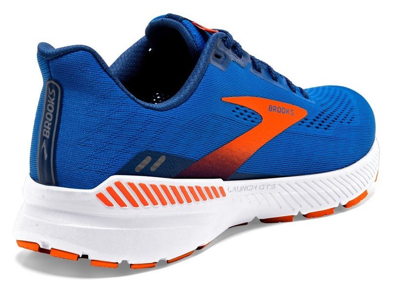 Кроссовки мужские Brooks LAUNCH GTS 8 M 48.5 (14.0US) 463 Blue/orange/white (1103591D463)