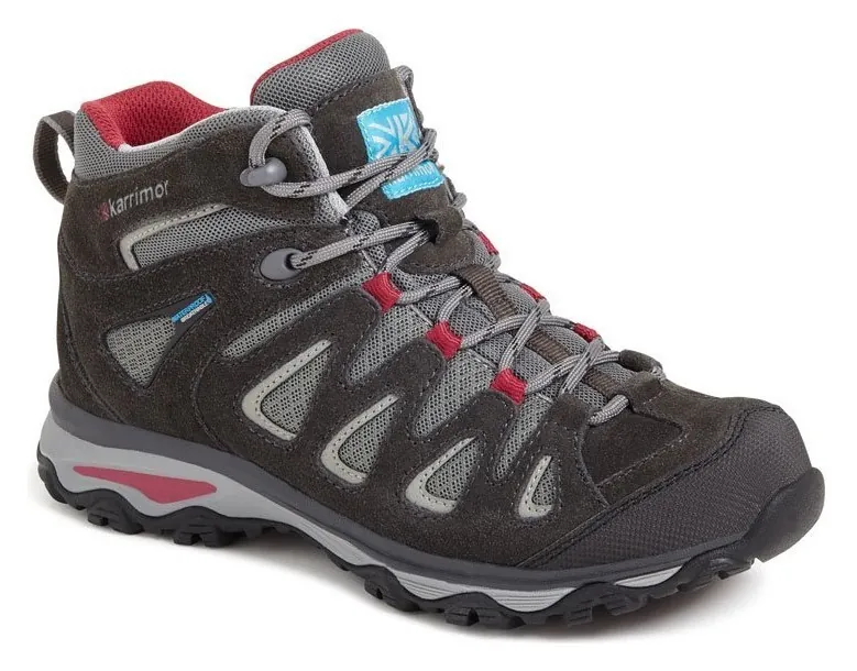 Черевики трекінгові жіночі Karrimor ISLA MID LADIES WEATHERTITE W 37 (4.0UK) Black c/pink (7.0UK (41W) 255мм black c/pink)