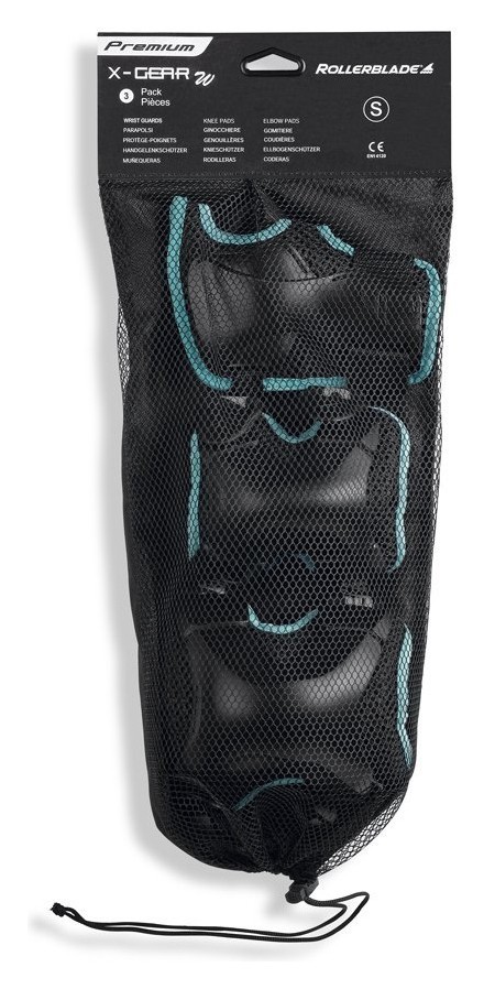 Защитный комплект Rollerblade X-GEAR W 3 PACK M Black (067P0300)