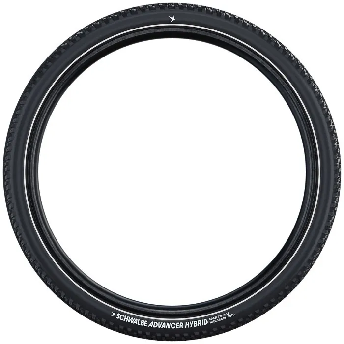 Покришка 29x2.25 (57-622) SCHWALBE ADVANCER HYBRID PunctureGuard B/B-SK+RT HS636 GREEN 50EPI