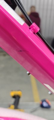 Велосипед уцінений ST 27.5" SPACE AURORA DD FR рама-15" біло-рожевий 2026