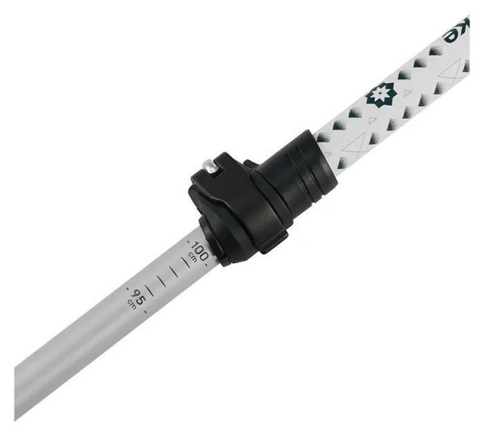 Трекінгові палиці Naturehike 7075 CNH22DS002, 135 см, білий, 2 шт