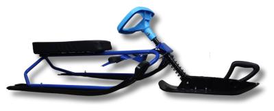 Санки-мотоцикл Prime Sport Snow Moto синие