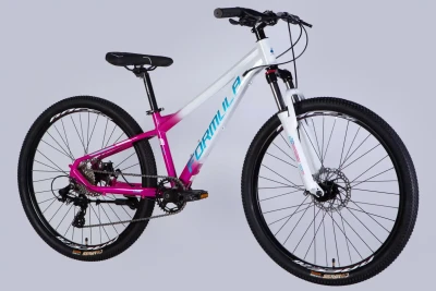 Велосипед AL 26" Formula F-1 DD CS рама-13" біло-рожевий 2026