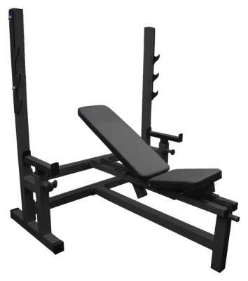 Крамниця для жиму, універсальна «Стандарт Олімпійський», чорна