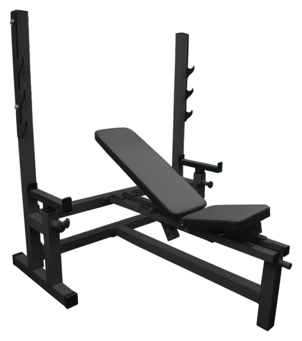 Крамниця для жиму, універсальна «Стандарт Олімпійський», чорна, укр, укр