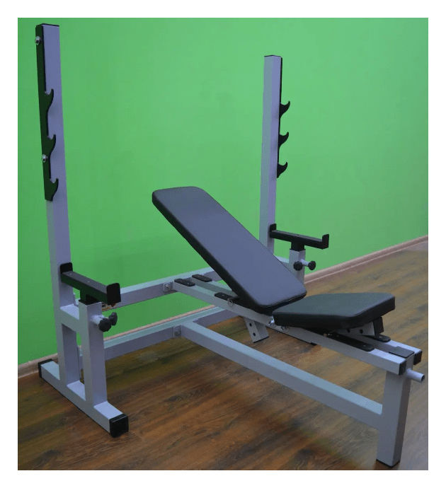 Крамниця для жиму, універсальна «Стандарт Олімпійський», чорна