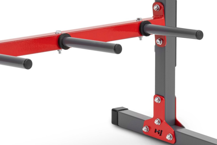 Стойки под диски, грифы и гантели HS-1007A Черный/красный