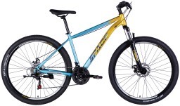 Велосипед ST 29" SPACE MARS DD FR рама-18" золотисто-блакитний 2025 Велосипед ST 29" SPACE MARS DD FR рама-18" золотисто-блакитний 2025