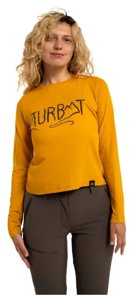 Футболка Turbat Magic Logo LS Wmn (XXL Golden yellow)