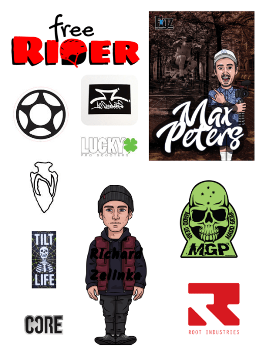 Наклейка (стікер) колаборація 046913, укр, укр