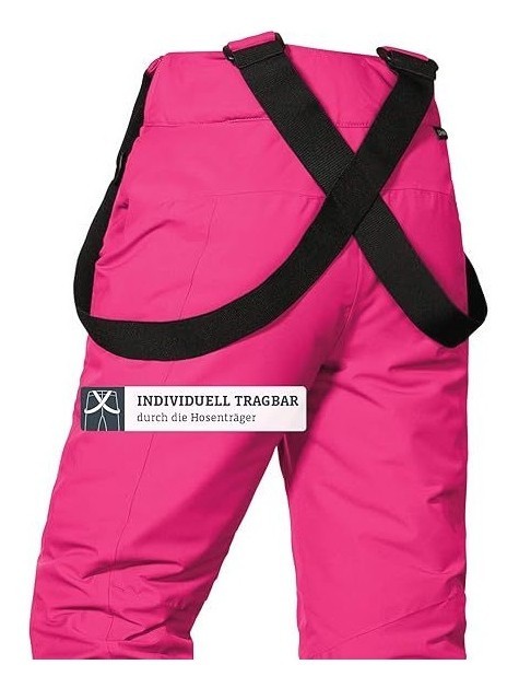 Брюки лыжные утепленные для девушек Schoeffel SKI PANTS BIARRITZ2 152 Pink yarrow 3030 (10-30196) V