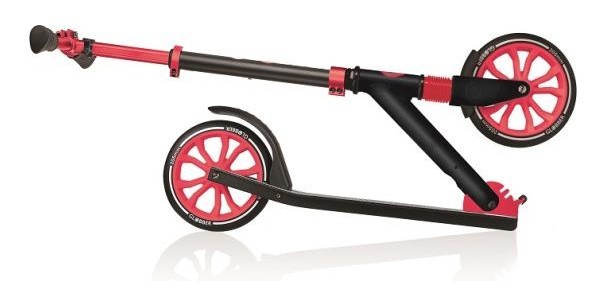 Самокат GLOBBER серії NL500-205 чорно-червоний, до 100кг, 8+, укр, укр
