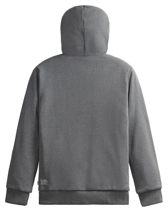 Толстовка Picture Organic Yinni Plush Zip Hoody grey melange