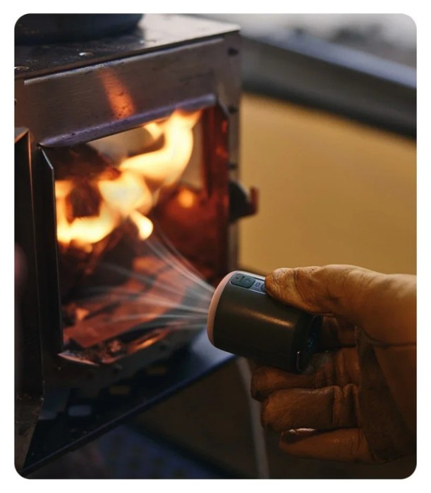 Міні насос - нічник - вентилятор Naturehike CNK2300DQ022, бежевий, укр, укр