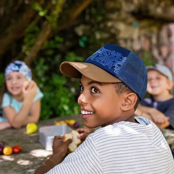 Кепка дитяча (8-12) Buff Kids Trucker Cap, Kasai Night Blue