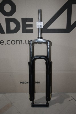 Вилка 26&quot; ST 1-1/8&quot; AM disc/v-br шток-200мм чорно-жовтий (пошкодження ЛКП)