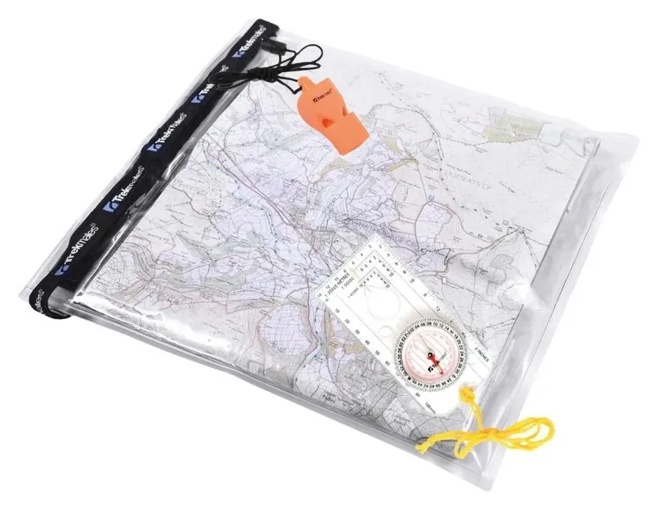 Гермомішок Trekmates Dry Map Case Set (Clear)
