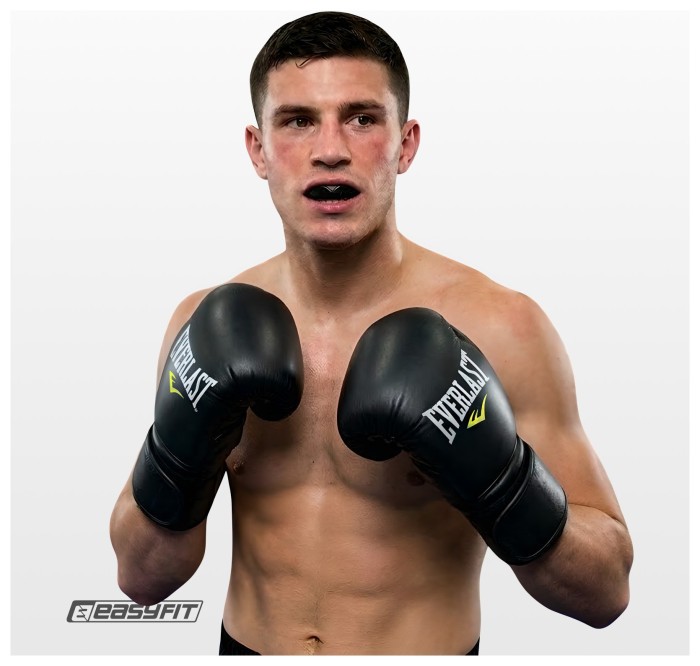 Боксерські рукавички Everlast 6 унцій (6 oz) чорні, укр, укр