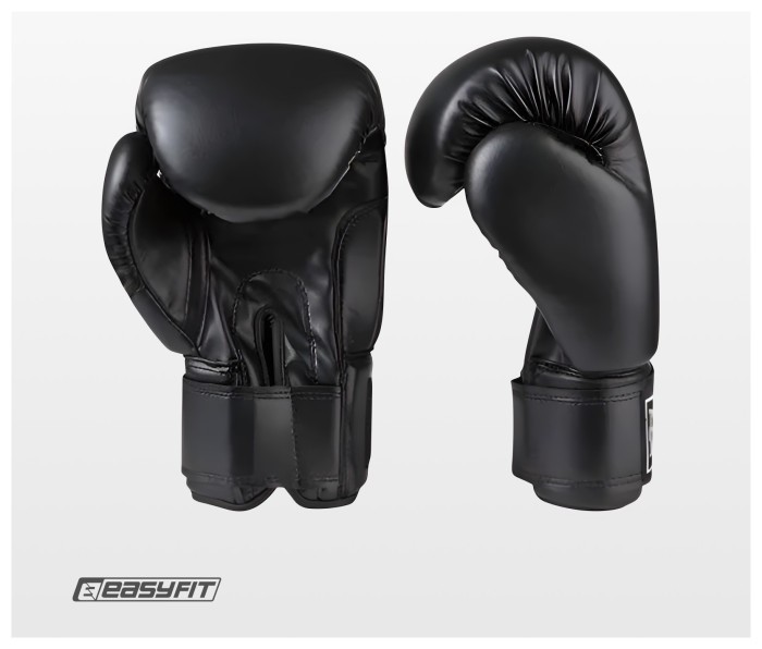 Боксерські рукавички Everlast 6 унцій (6 oz) чорні, укр, укр