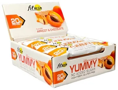 YummY - 12x55g Apricot Chocolate