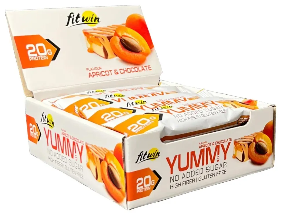 YummY - 12x55g Apricot Chocolate (DSN_2023-10-6571)