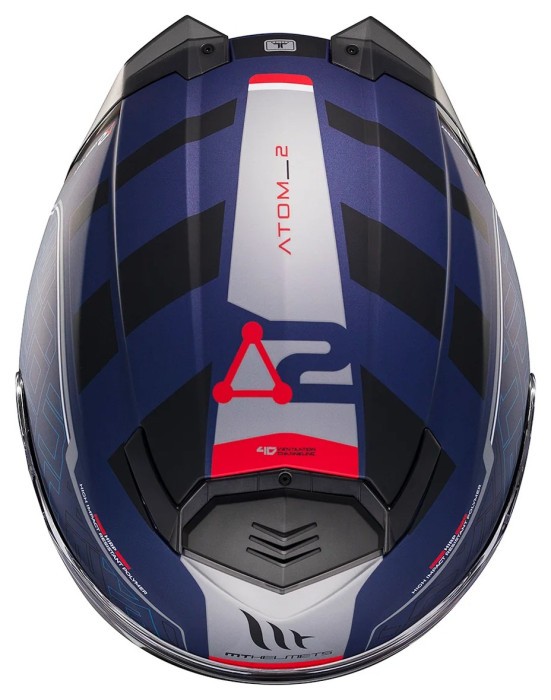 Мотошолом MT ATOM 2 SV DESTINY C7 Matt Blue S