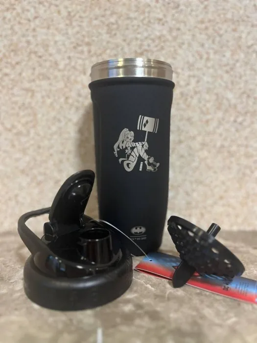 Шейкер спортивний SmartShake Reforce DC 900ml Harley Quinn