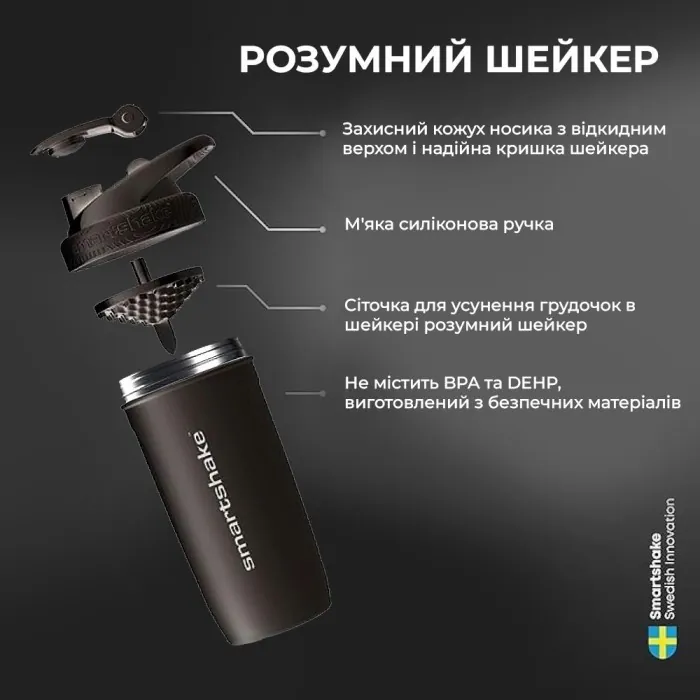 Шейкер спортивний SmartShake Reforce DC 900ml Harley Quinn