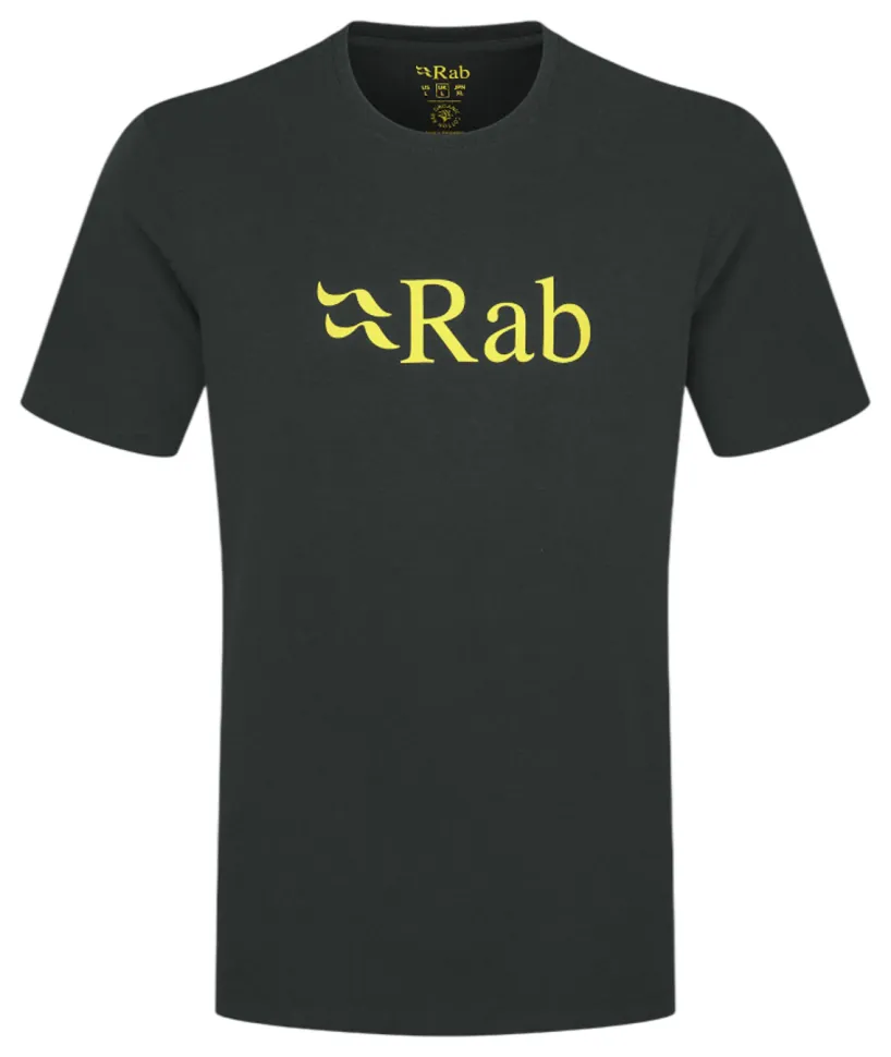 Футболка чоловіча Rab Stance Logo Tee, Beluga/Pollen (L)