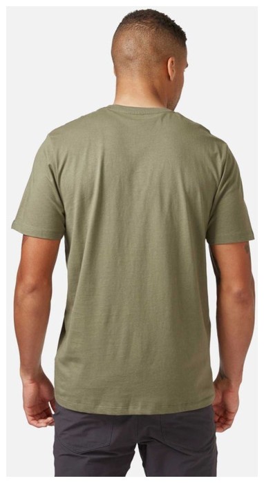 Футболка чоловіча Rab Stance Logo Tee, Beluga/Pollen