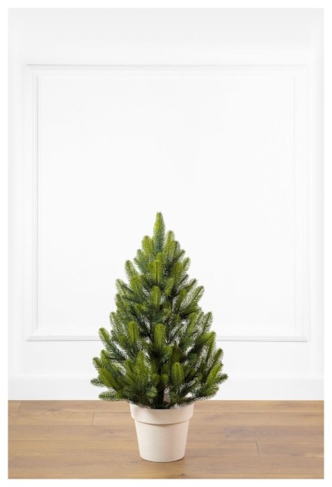 Елка литая "Лапландская" в горшке ВЕСЕНЯНАЯ