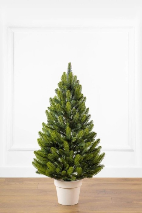 Елка литая "Лапландская" в горшке ВЕСЕНЯНАЯ