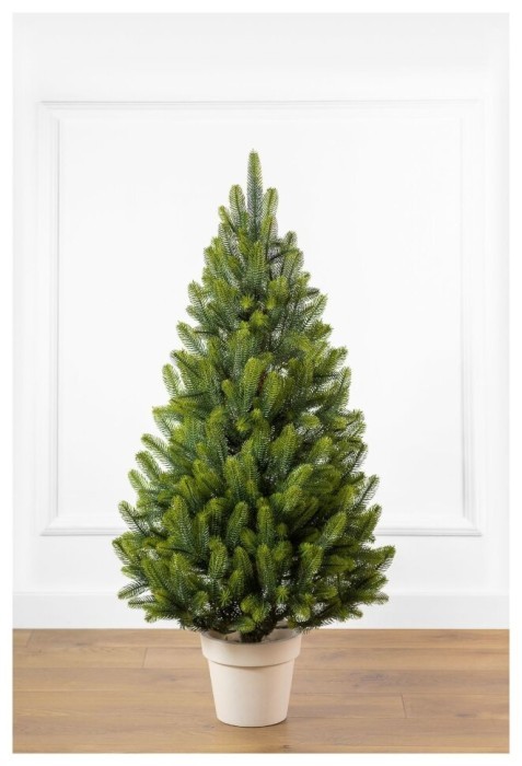 Елка литая "Лапландская" в горшке ВЕСЕНЯНАЯ