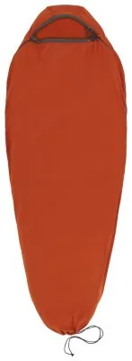 Вкладиш в спальник Sea to Summit Reactor Fleece Sleeping Bag Liner, Picante Red, Compact, Mummy w/ Drawcord, 177 см