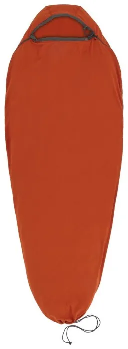 Вкладиш в спальник Sea to Summit Reactor Fleece Sleeping Bag Liner, Picante Red, Compact, Mummy w/ Drawcord, 177 см