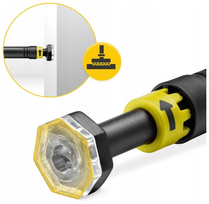 Турник раздвижной 4FIZJO 66-100 см Black/Yellow (P-5907739314765)