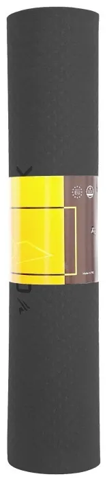 Коврики спортивные Cornix TPE 183 x 61 x 0.6 см для йоги и фитнеса XR-0350 Black