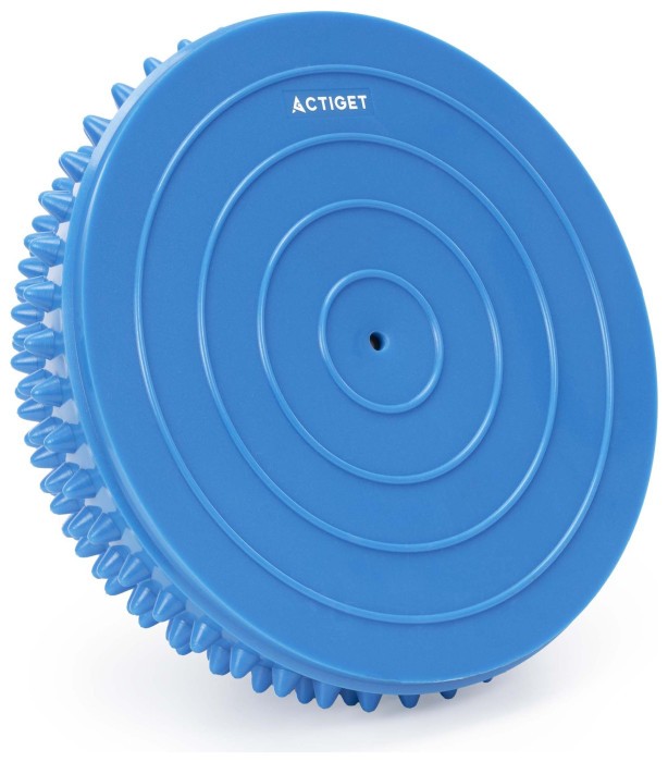 Півсфера масажна балансувальна Actiget Balance Pad 16 см 2 шт масажер для ніг, стоп ACT0117 Blue