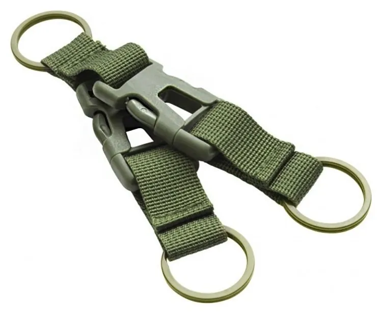 Munkees 3689 брелок-фастекс Detachable Key Fob green (3689-GR)