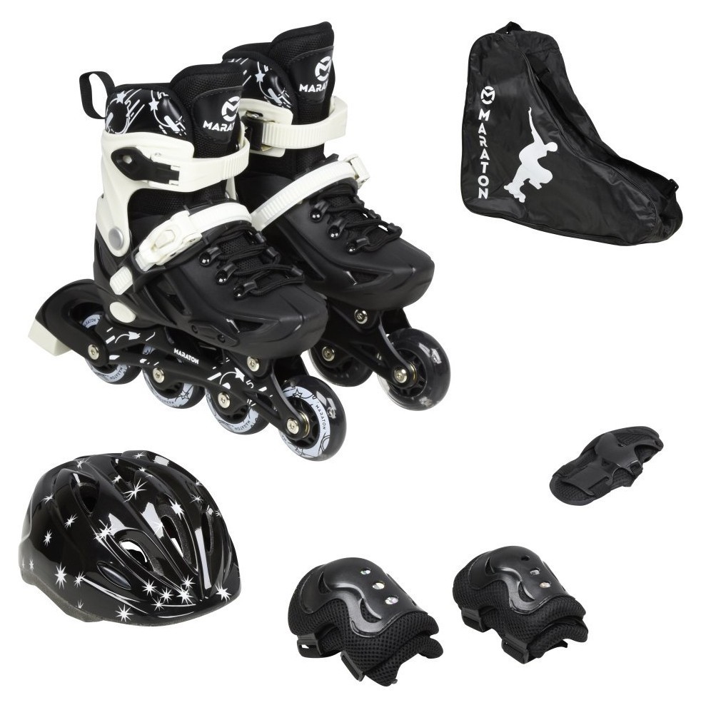 Набір Ролики Vega L(39-42) black (Black), укр, укр