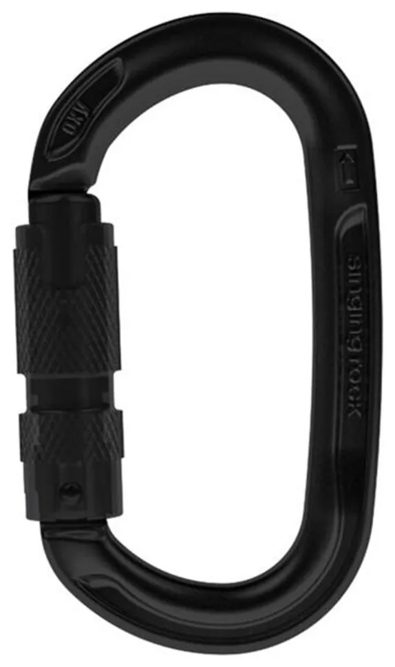 Карабін Singing Rock Oxy Triple Lock, Black (SHM_SR K0122BB07)