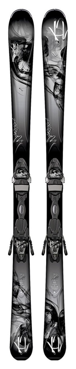 Ліжі гірські комплект K2 POTION 72 SR+ER3 10.0 153см Grey/black/white (1040613.141.1+1041315.141.1), укр, укр