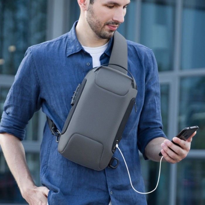 Сумка з однією лямкою Mark Ryden Mini Odyssey MR7116 Gray, укр, укр